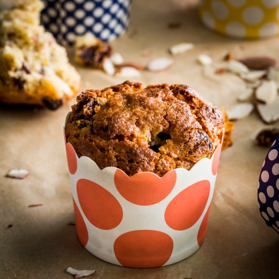 Almond Sourdough Muffin