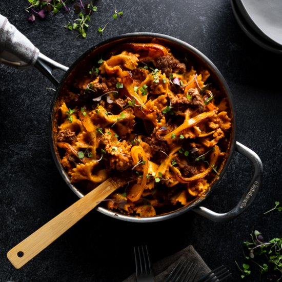 Cajun-Style Pasta with Sausage