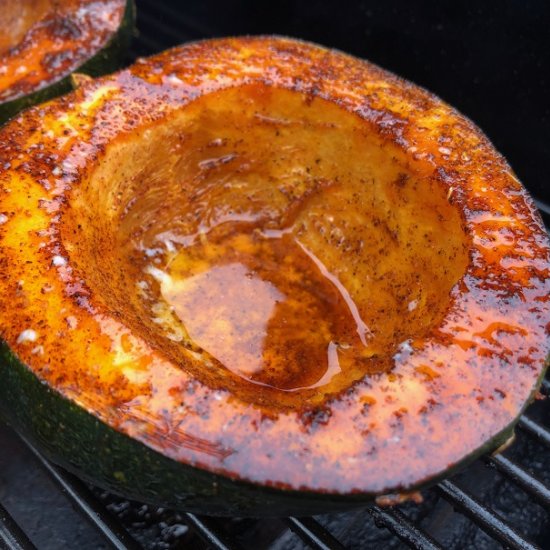 Smoked Acorn Squash