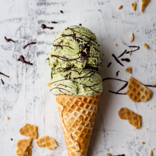 Matcha Stracciatella