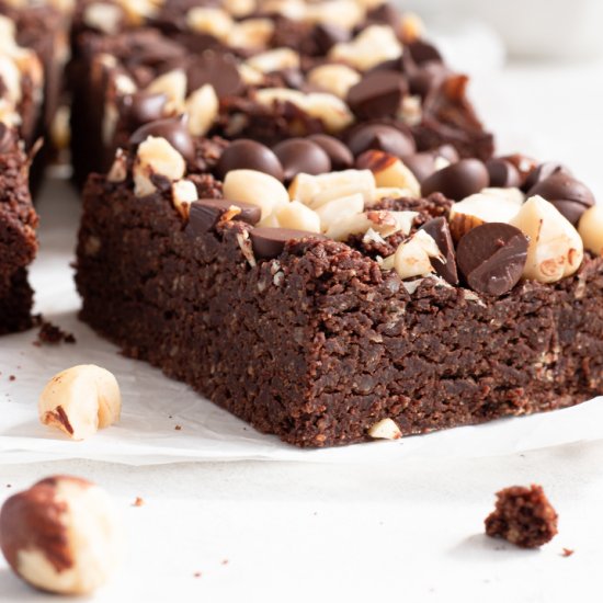 Fudgy Hazelnut Brownies