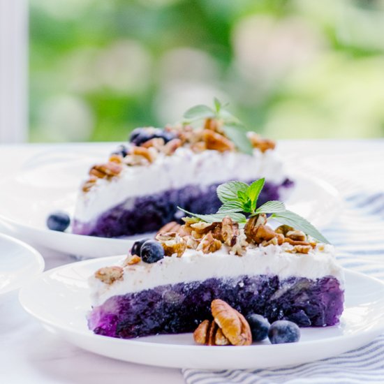 No-Bake Blueberry Dessert