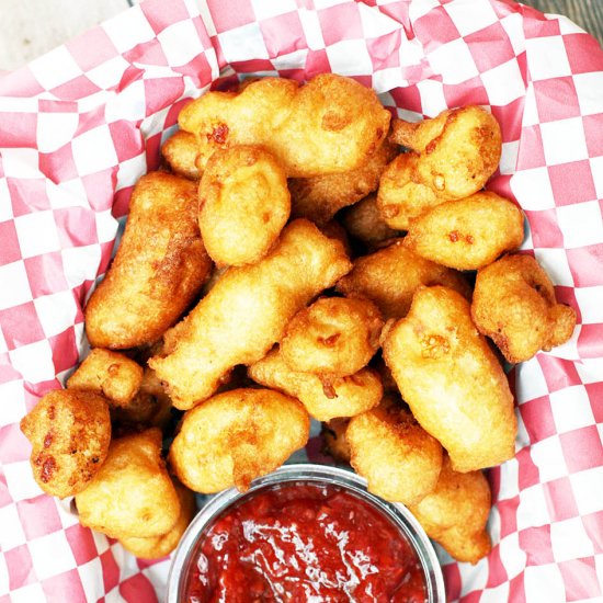 Deep-Fried Cheese Curds