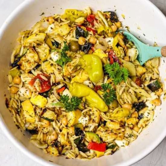 Grilled Veggie Antipasta Salad