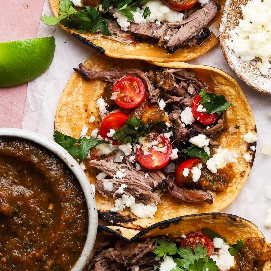 Lamb Tacos with Tomato Salsa