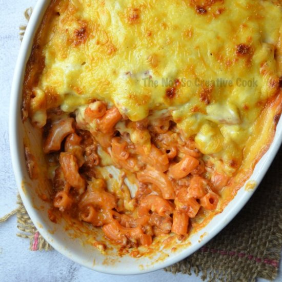 PINOY STYLE BAKED MACARONI