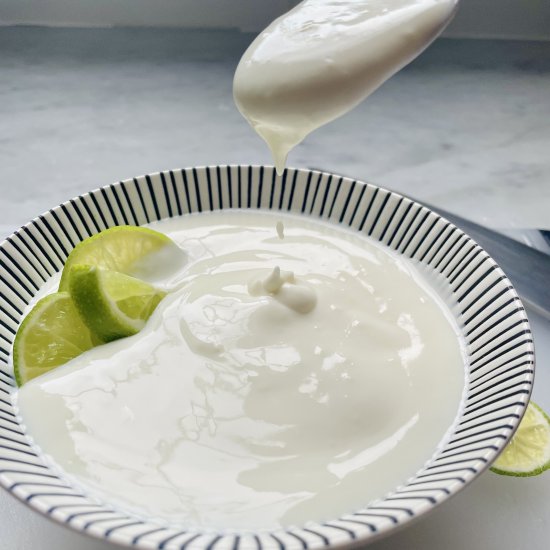 Garlic Lime Crema