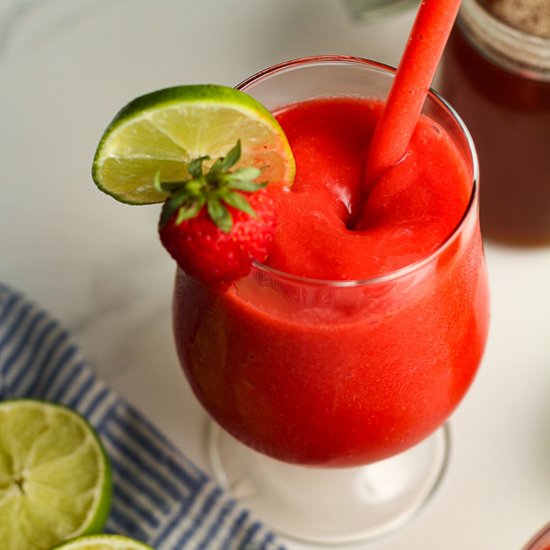 Strawberry Daiquiri Mocktails