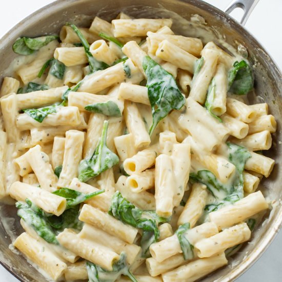 Creamy Spinach Pasta