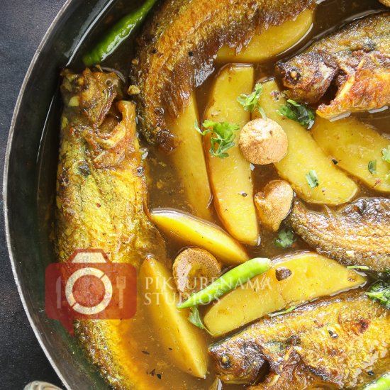 Bengali Pabda Macher Jhol