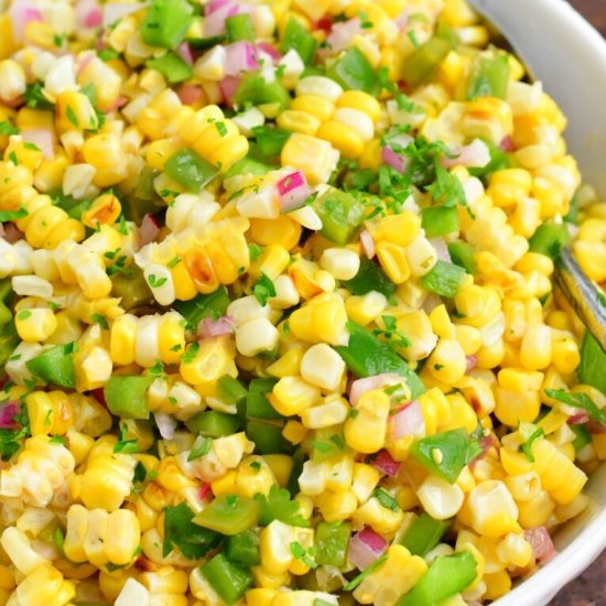 Grilled Corn Salad