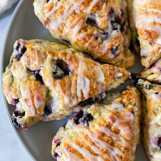 Lemon Blueberry Scones