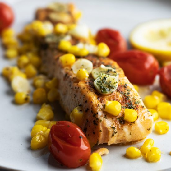 Baked Salmon in Foil