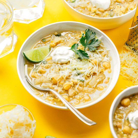 Vegetarian White Bean Chili