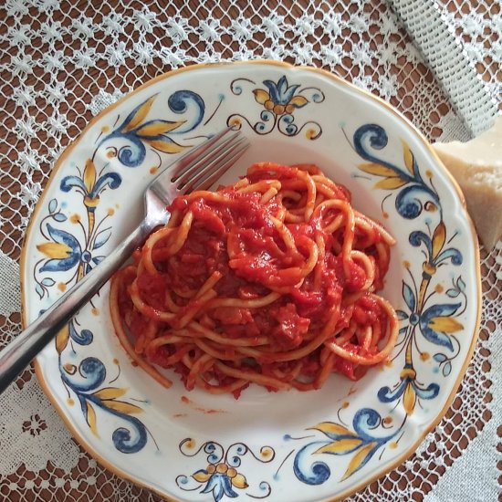 Bucatini all’Amatriciana