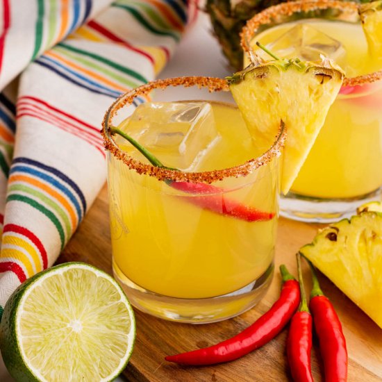 Spicy Pineapple Margarita