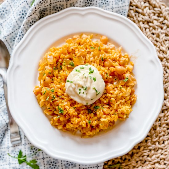 Spanish Onion Rice