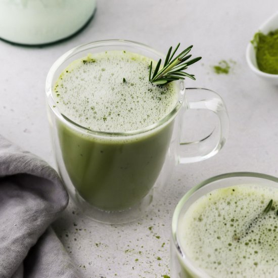 Almond Milk Matcha Latte