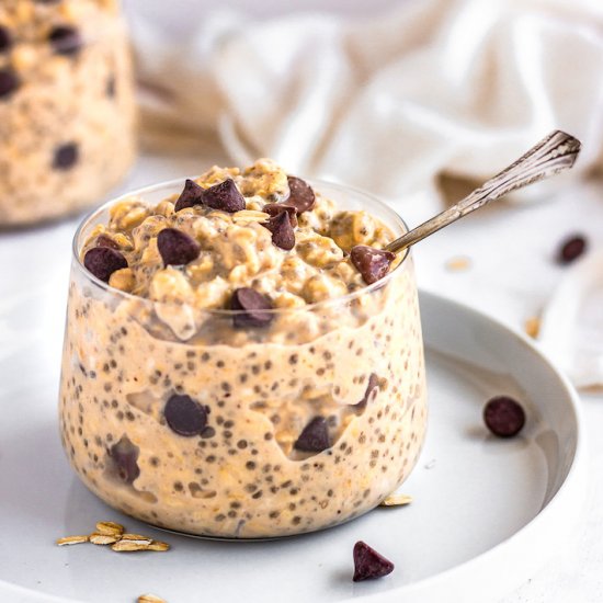 Cookie Dough Overnight Oats