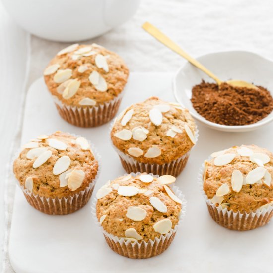 Coffee & Almond Muffins