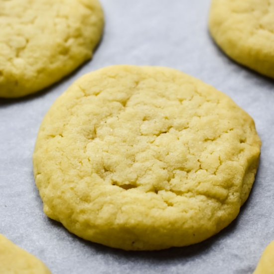 Egg Yolk Butter Cookies