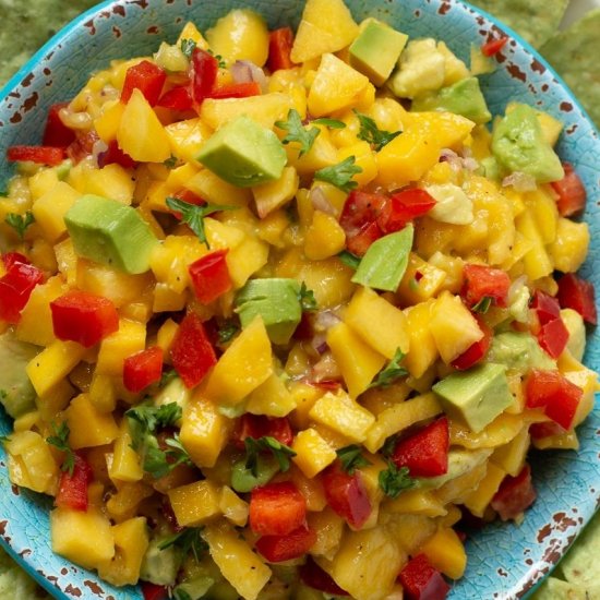 Peach Mango Salsa