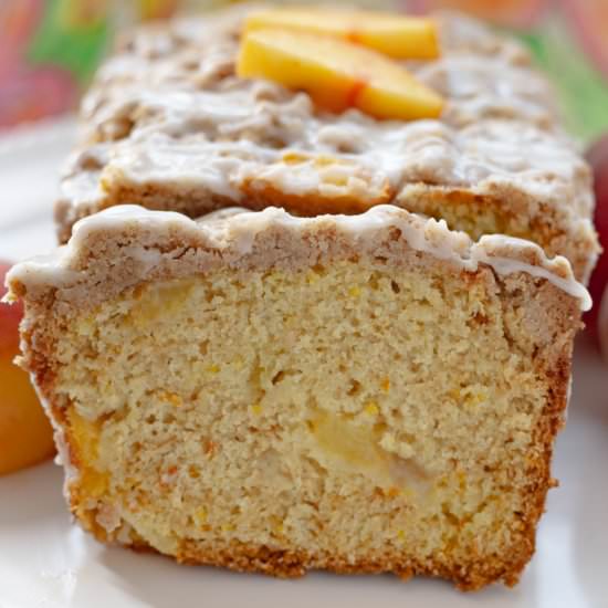 Peach Cobbler Pound Cake