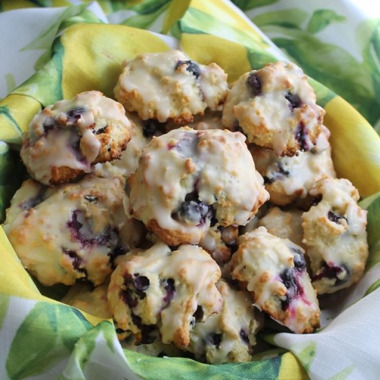 Blueberry Lemon Drop Biscuits