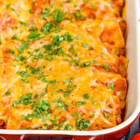 Black Bean Enchiladas