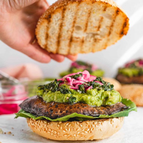 Avocado Chimichurri Burger