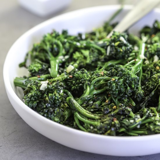 Steam Fried Broccolini