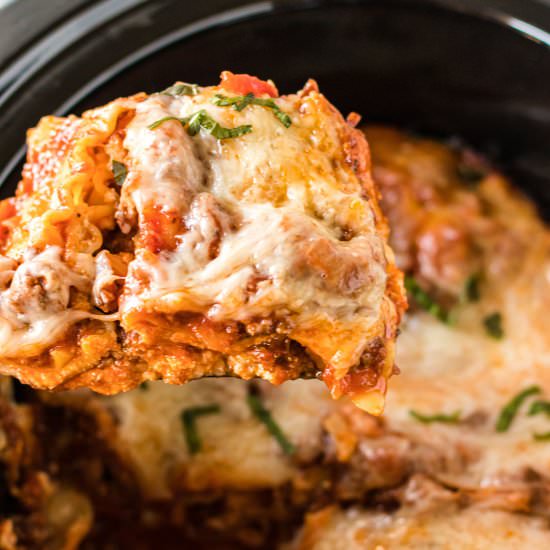 Slow Cooker Lasagna