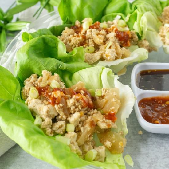 Tofu Lettuce Wraps