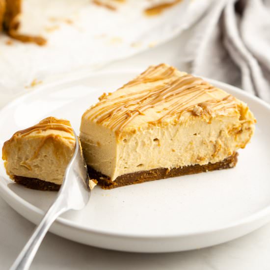 Small Batch Biscoff Cheesecake