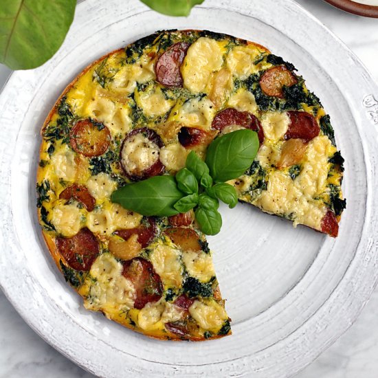 Kale and Potato Frittata