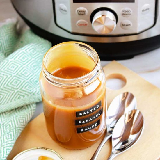 Homemade Salted Caramel Sauce