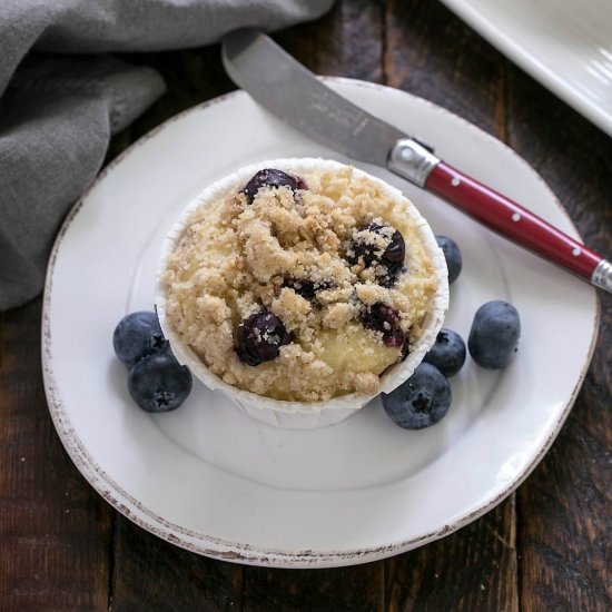 Blueberry Cream Cheese Muffins