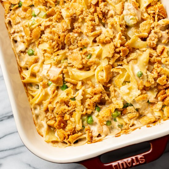 tuna noodle casserole