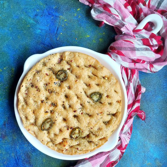 WHOLE WHEAT FOCACCIA BREAD