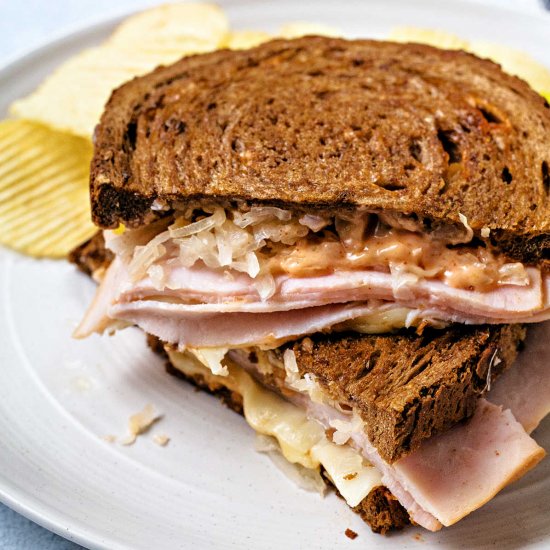 Rachel sandwich (turkey reuben)