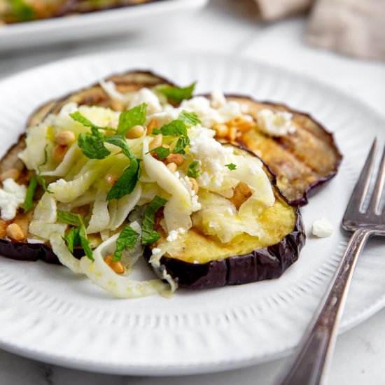 Grilled Eggplant Salad