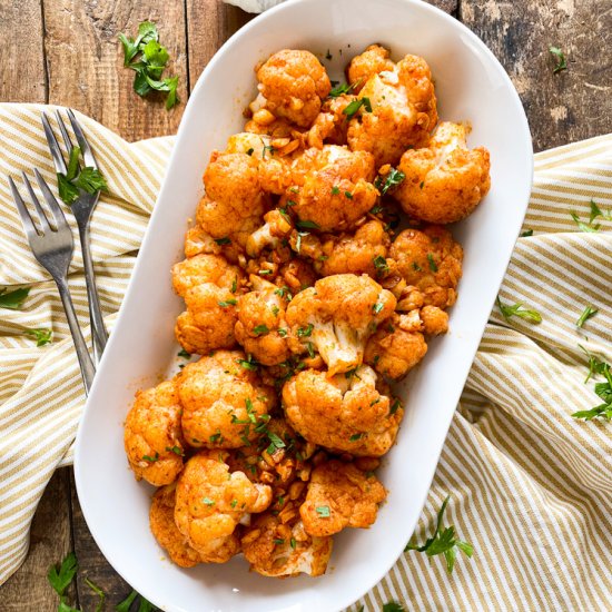 Spanish Garlic Cauliflower