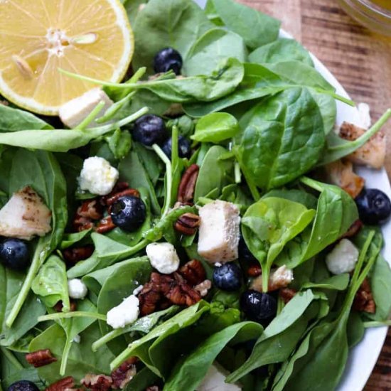 Spinach Blueberry Salad