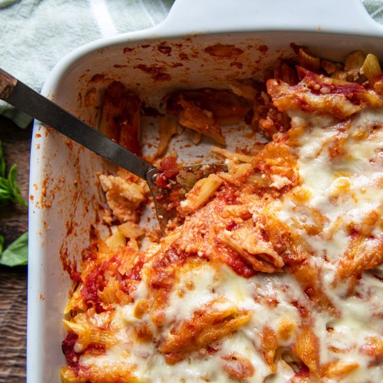 Meatless Baked Ziti