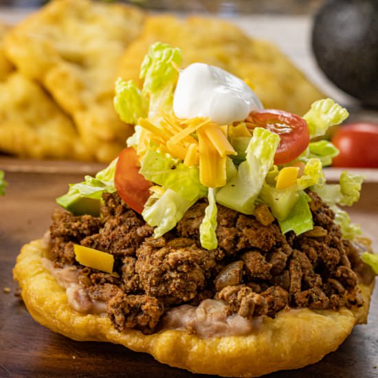 Easy Fry Bread Tacos