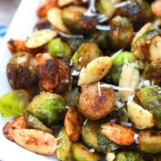 Parmesan Brussel Sprouts