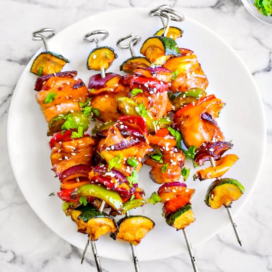 Air-Fryer Chicken Skewers Recipe