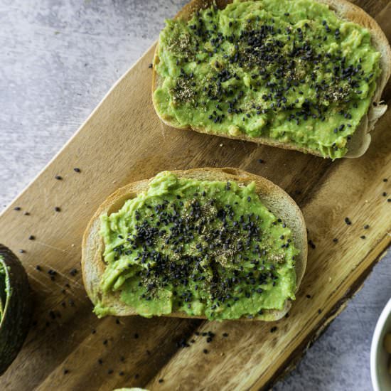 Miso Avocado Toast