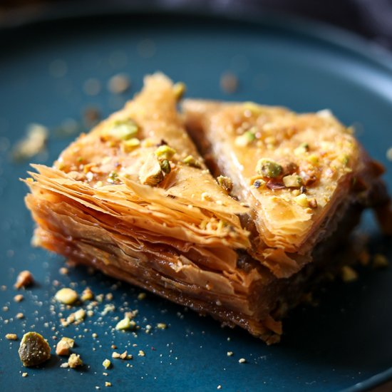 Lemon & Earl Grey Tea Baklava