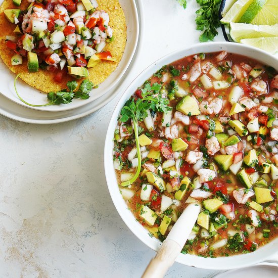 Mexican Shrimp Ceviche